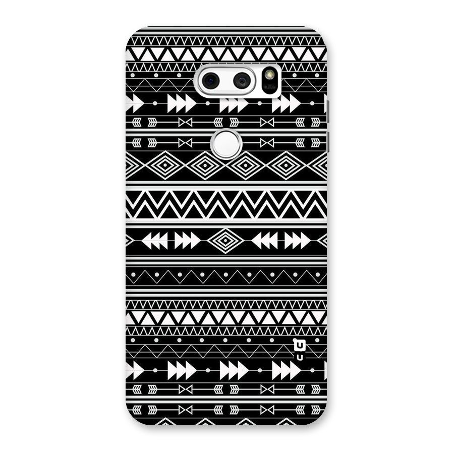 Black Aztec Creativity Back Case for LG V30