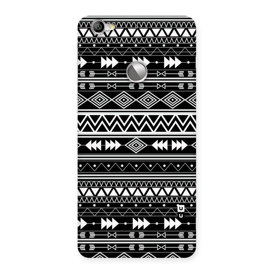 Black Aztec Creativity Back Case for LeTV Le 1s