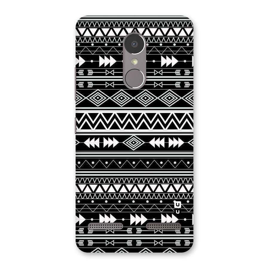 Black Aztec Creativity Back Case for Lenovo K6