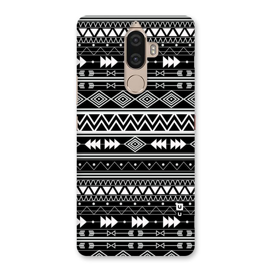 Black Aztec Creativity Back Case for Lenovo K8 Note