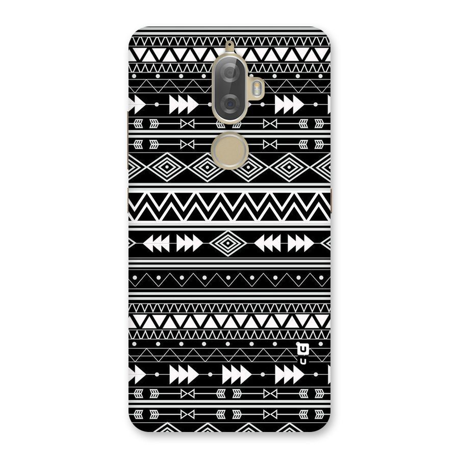 Black Aztec Creativity Back Case for Lenovo K8 Plus