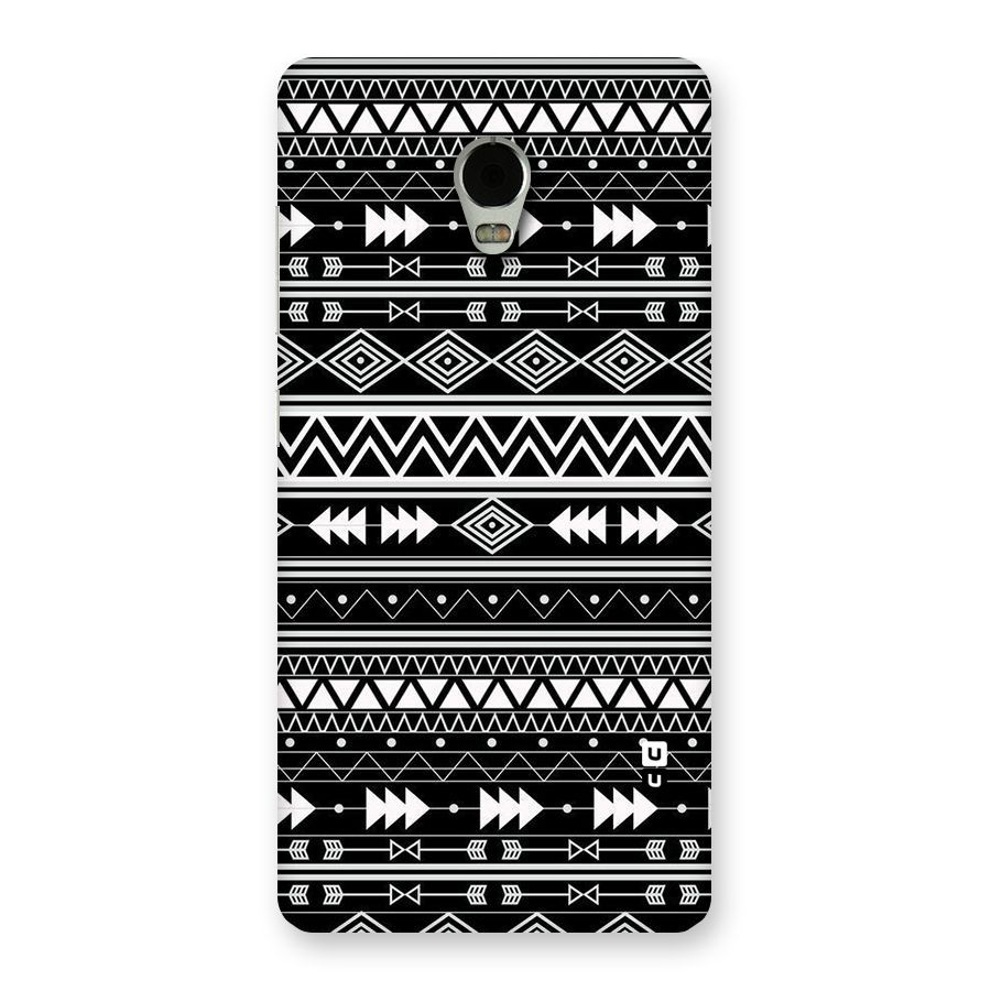 Black Aztec Creativity Back Case for Lenovo Vibe P1