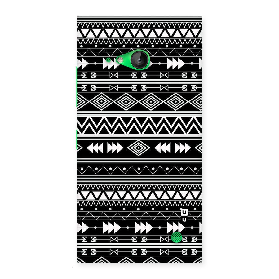 Black Aztec Creativity Back Case for Lumia 730