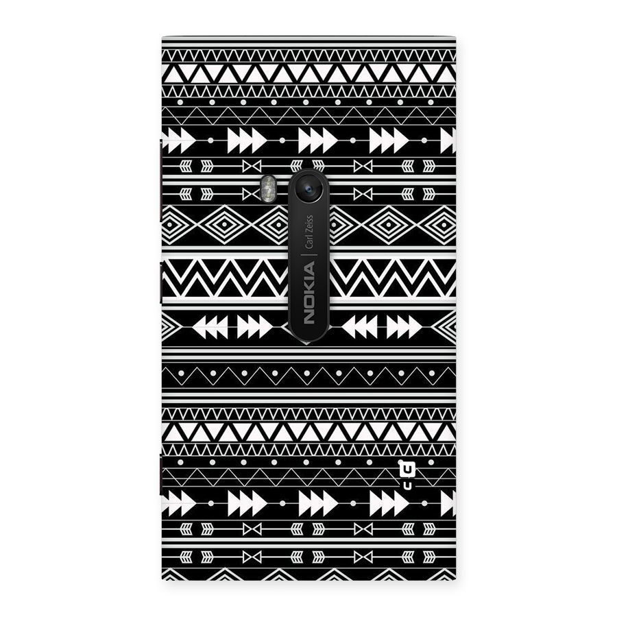 Black Aztec Creativity Back Case for Lumia 920