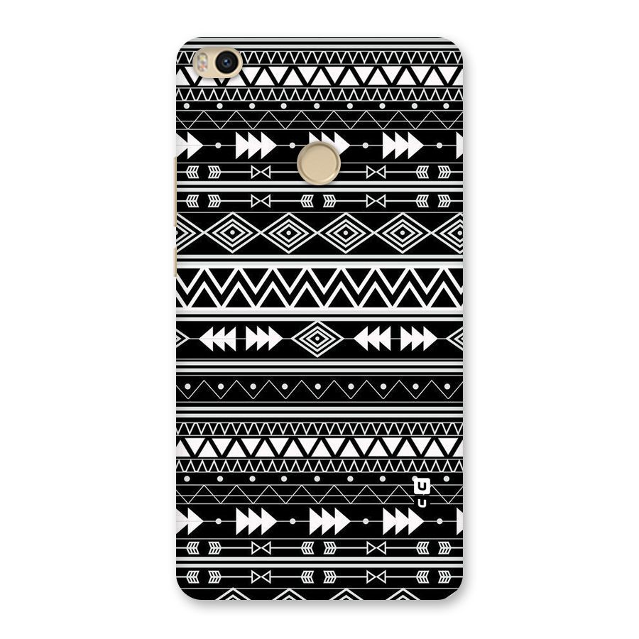 Black Aztec Creativity Back Case for Mi Max 2