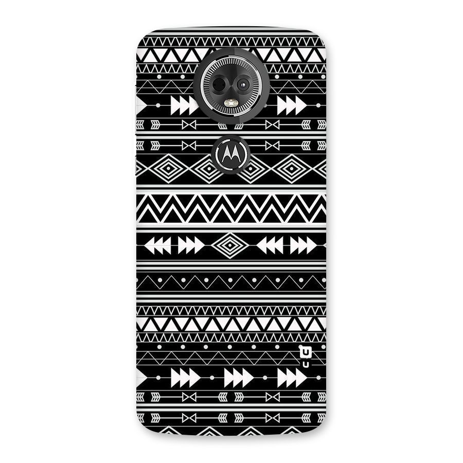 Black Aztec Creativity Back Case for Moto E5 Plus