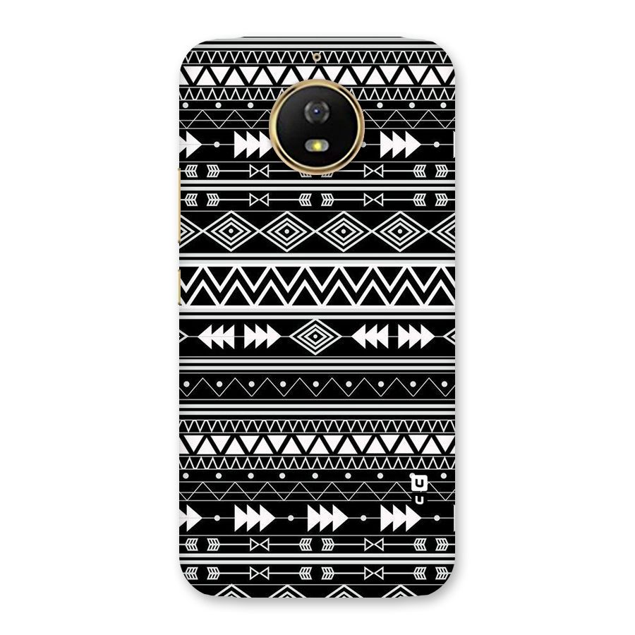Black Aztec Creativity Back Case for Moto G5s