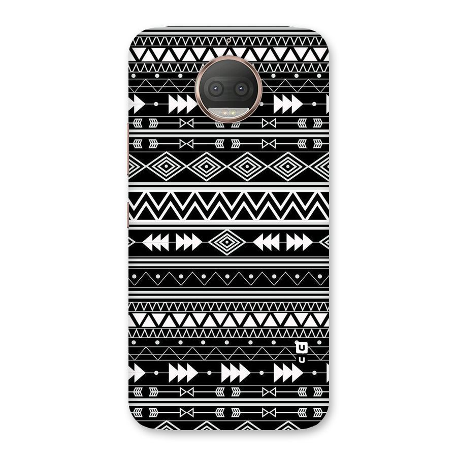 Black Aztec Creativity Back Case for Moto G5s Plus