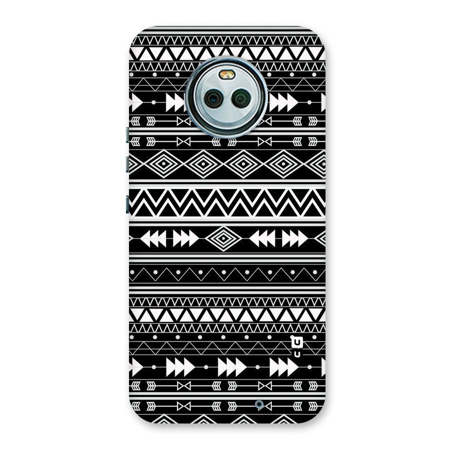 Black Aztec Creativity Back Case for Moto X4