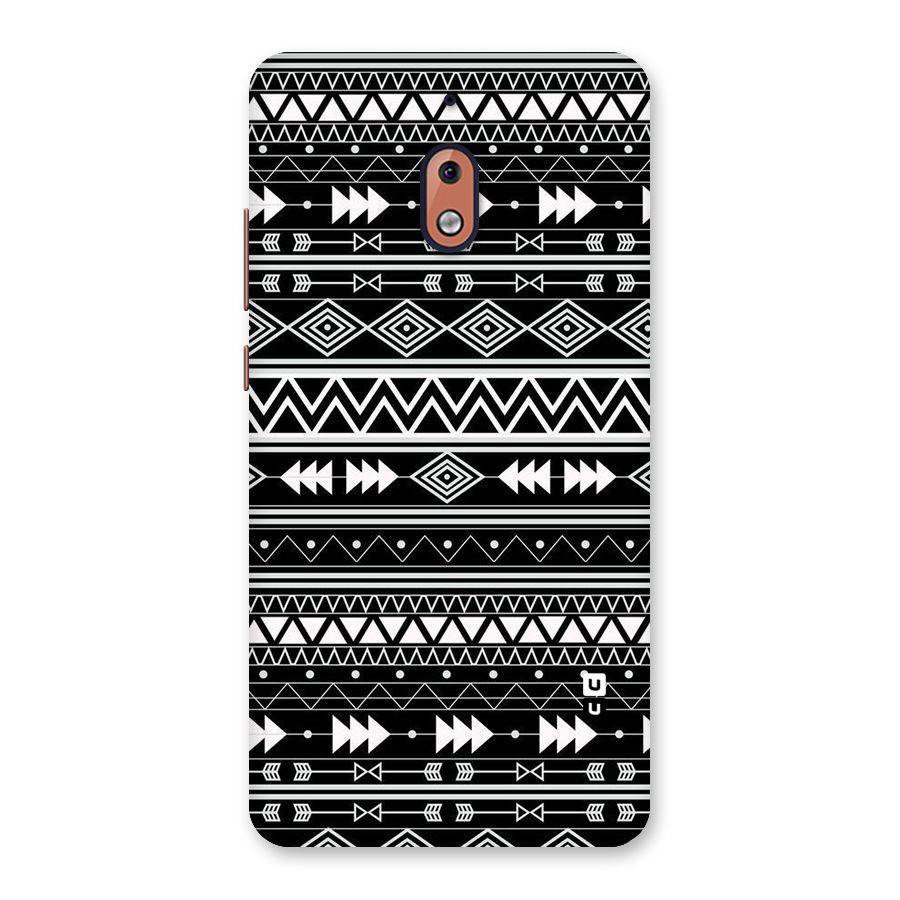 Black Aztec Creativity Back Case for Nokia 2.1