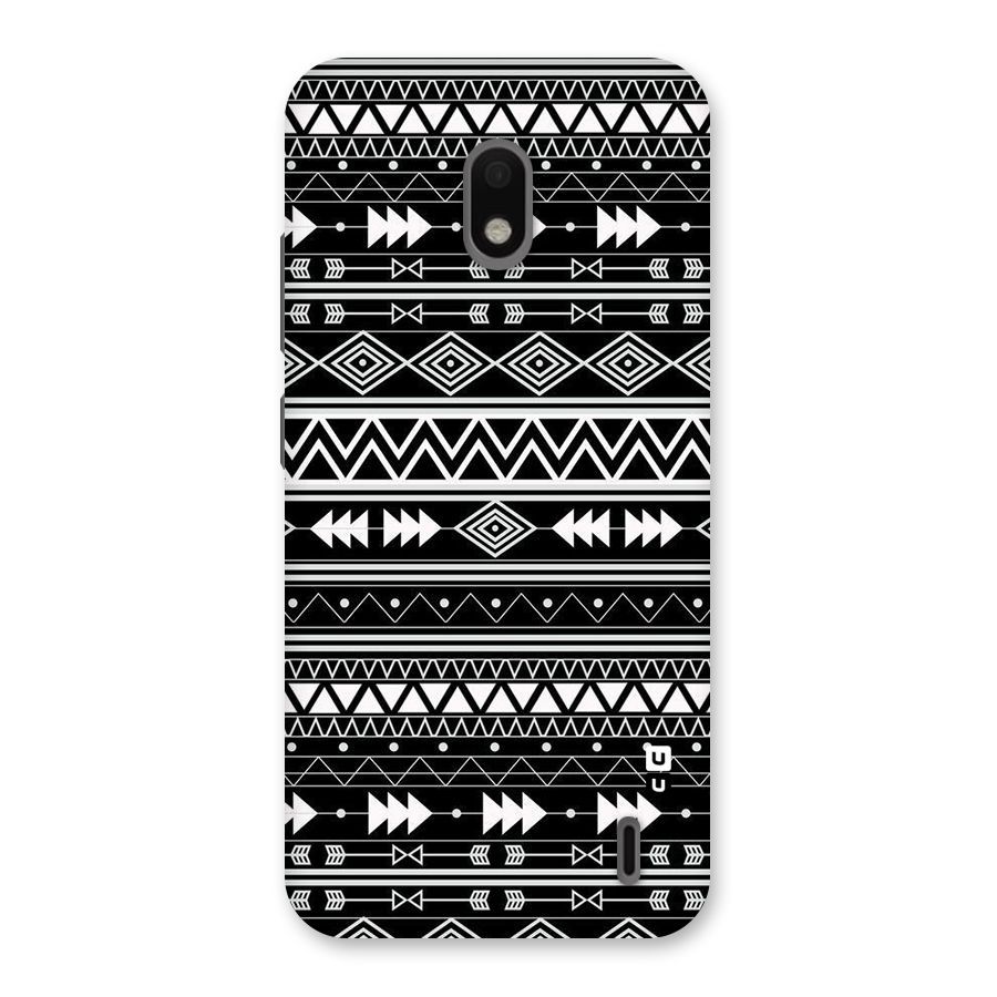 Black Aztec Creativity Back Case for Nokia 2.2