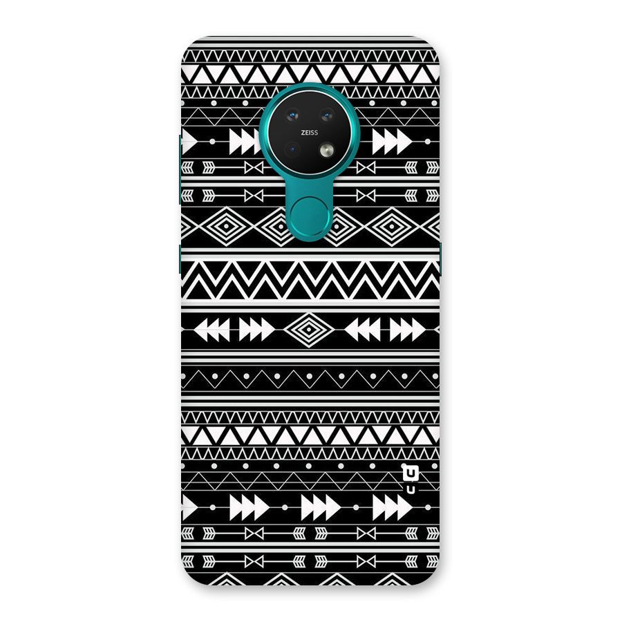 Black Aztec Creativity Back Case for Nokia 7.2