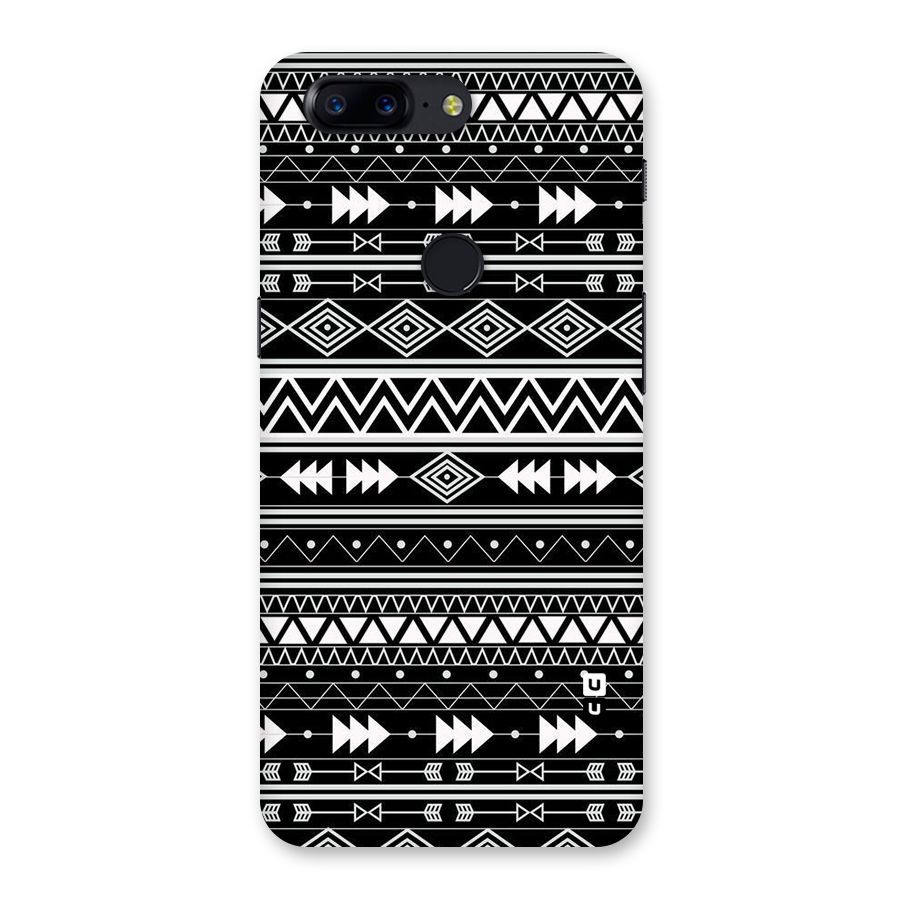 Black Aztec Creativity Back Case for OnePlus 5T