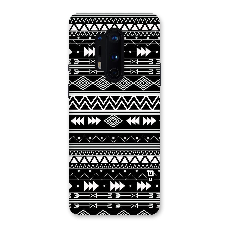 Black Aztec Creativity Back Case for OnePlus 8 Pro