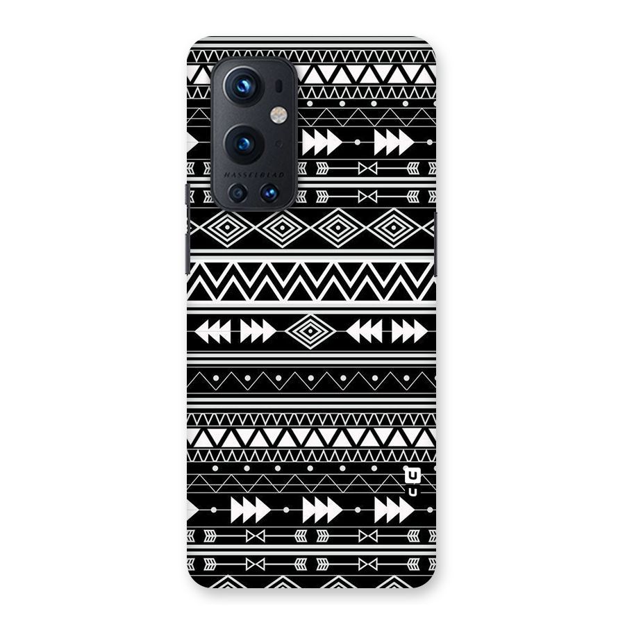 Black Aztec Creativity Back Case for OnePlus 9 Pro