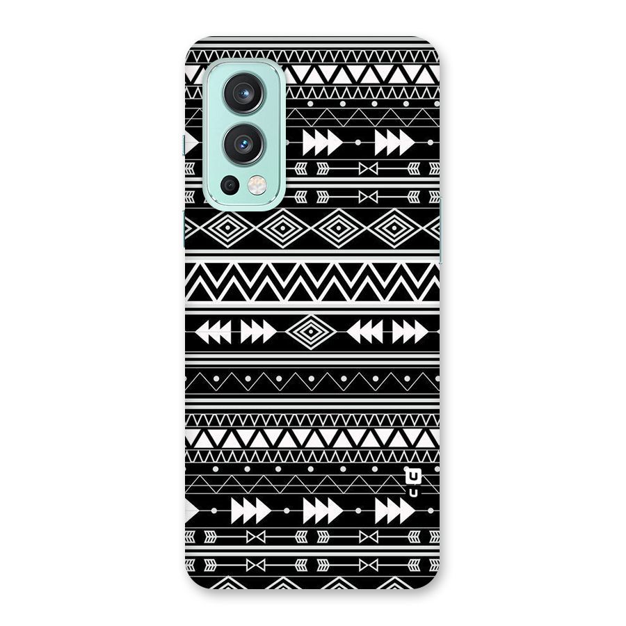 Black Aztec Creativity Back Case for OnePlus Nord 2 5G