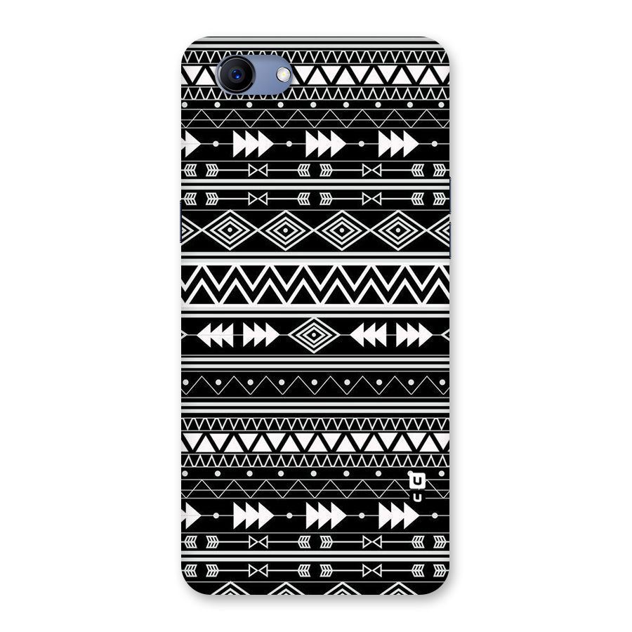 Black Aztec Creativity Back Case for Oppo Realme 1