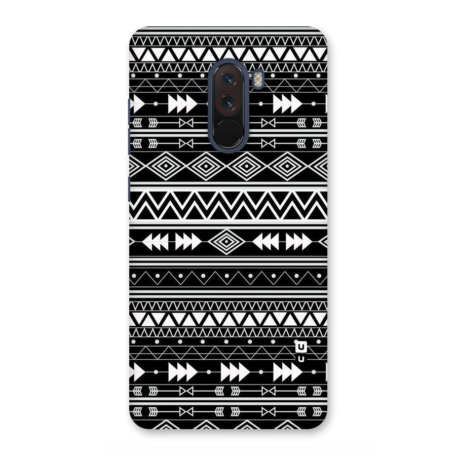 Black Aztec Creativity Back Case for Poco F1