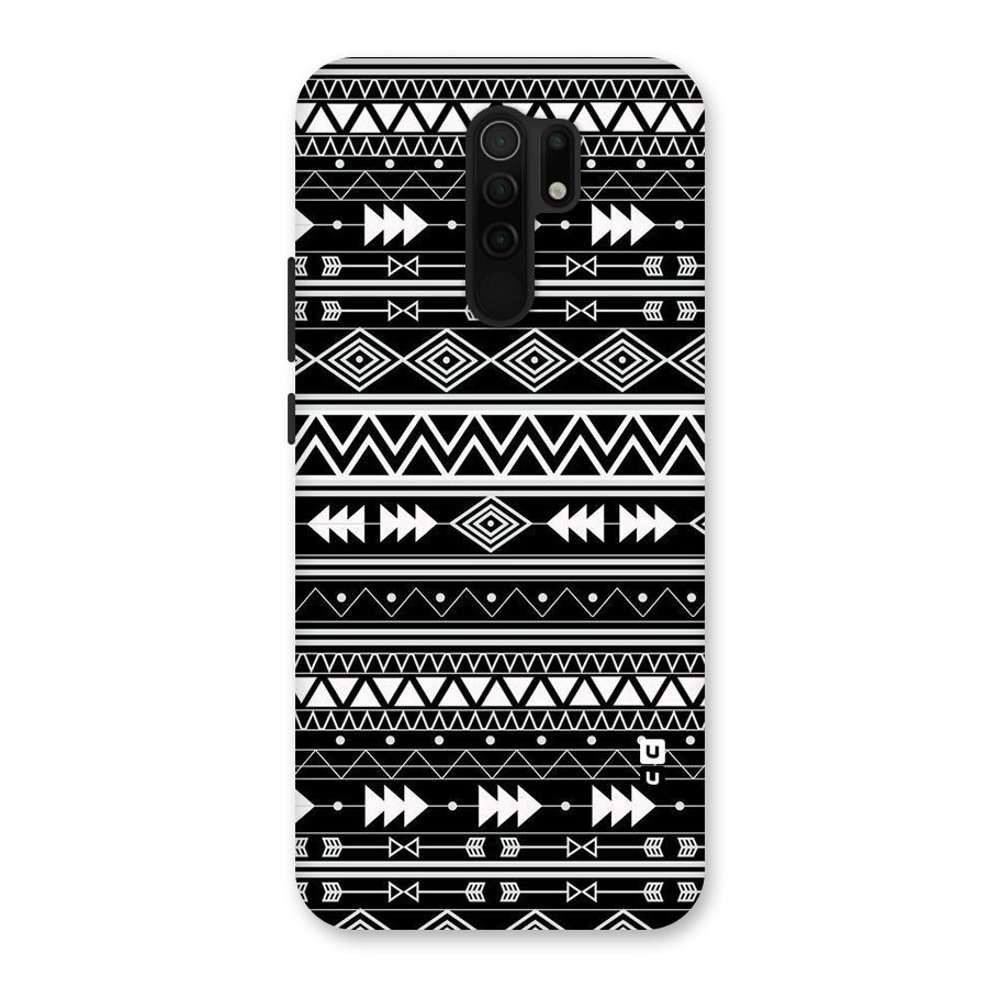 Black Aztec Creativity Back Case for Poco M2