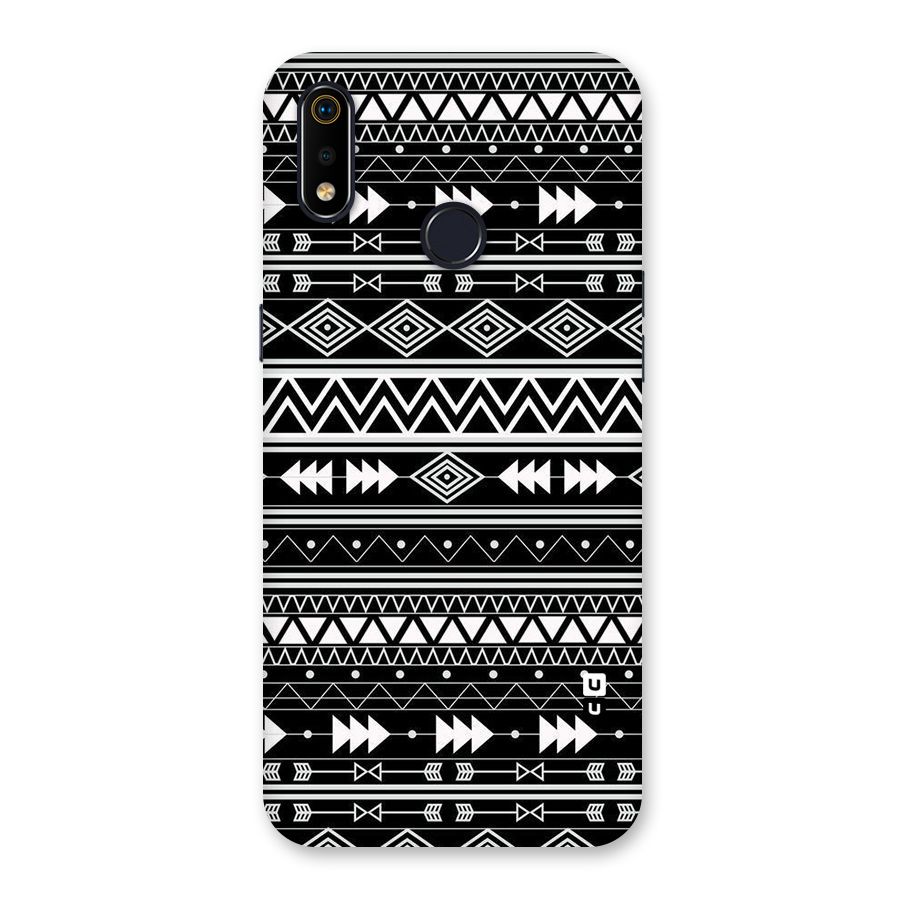 Black Aztec Creativity Back Case for Realme 3i