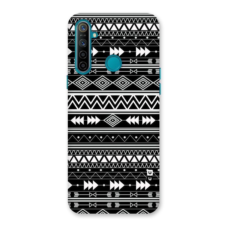 Black Aztec Creativity Back Case for Realme 5i