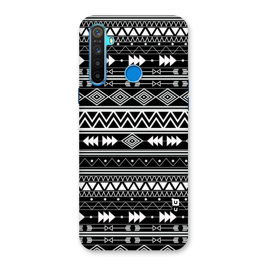 Black Aztec Creativity Back Case for Realme 5s