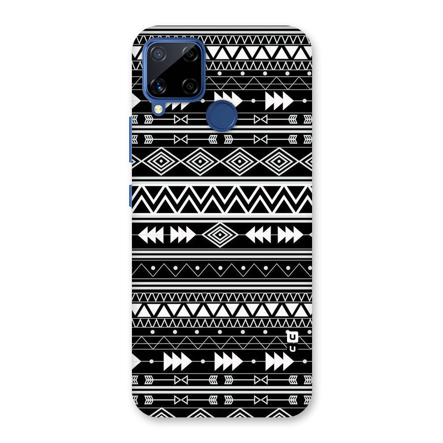 Black Aztec Creativity Back Case for Realme C15