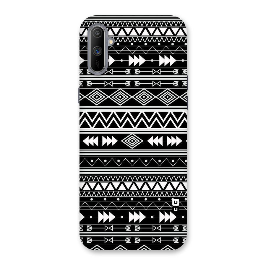 Black Aztec Creativity Back Case for Realme C3