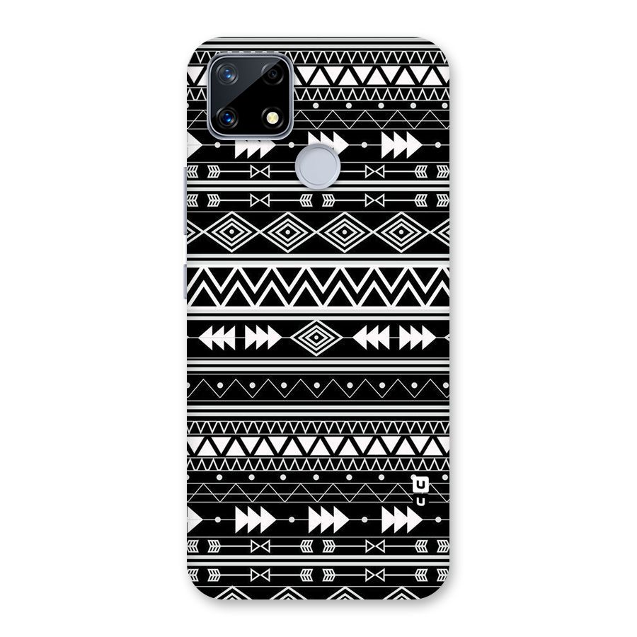 Black Aztec Creativity Back Case for Realme Narzo 20