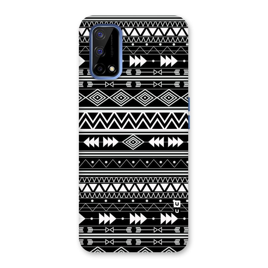 Black Aztec Creativity Back Case for Realme Narzo 30 Pro