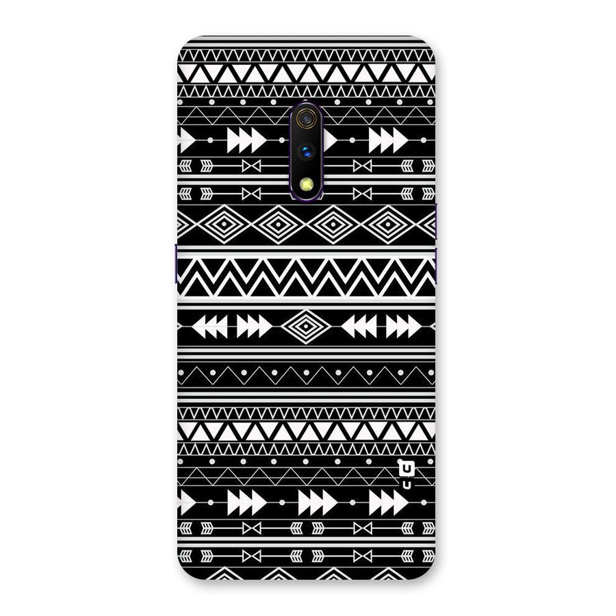 Black Aztec Creativity Back Case for Realme X