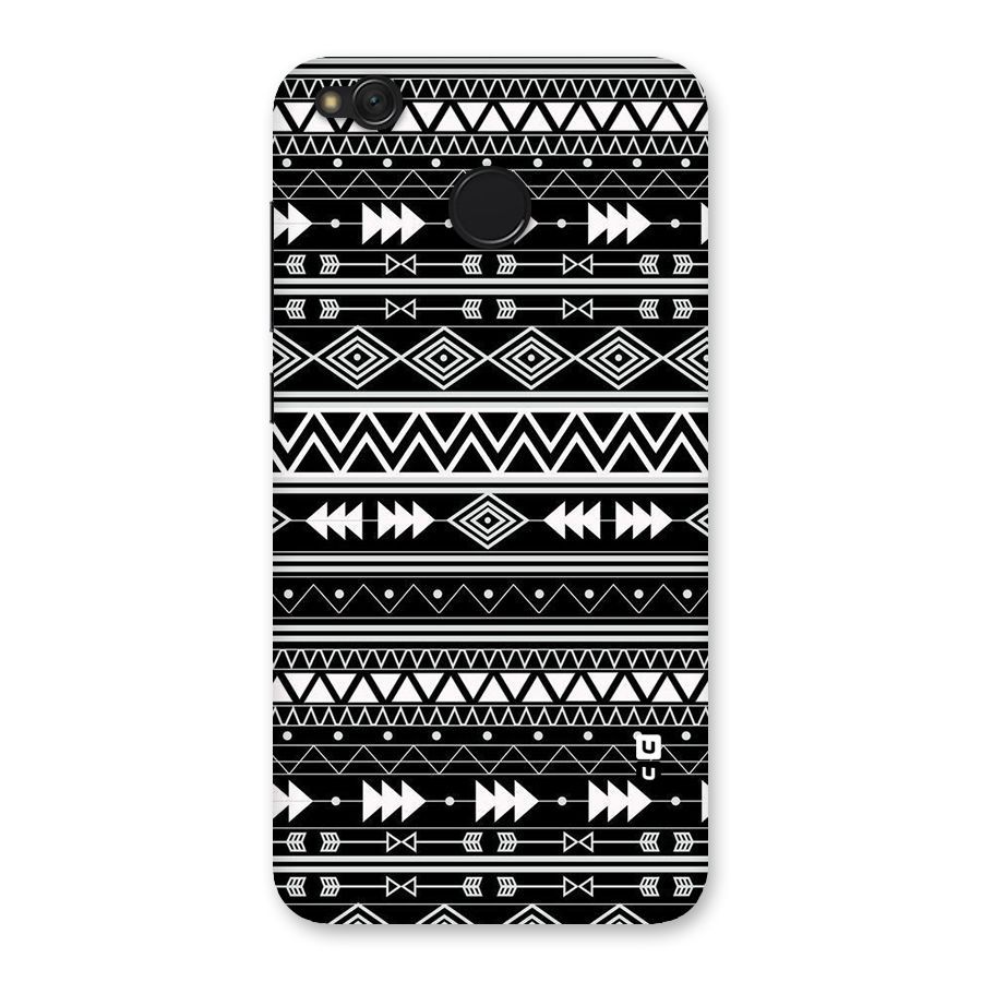 Black Aztec Creativity Back Case for Redmi 4