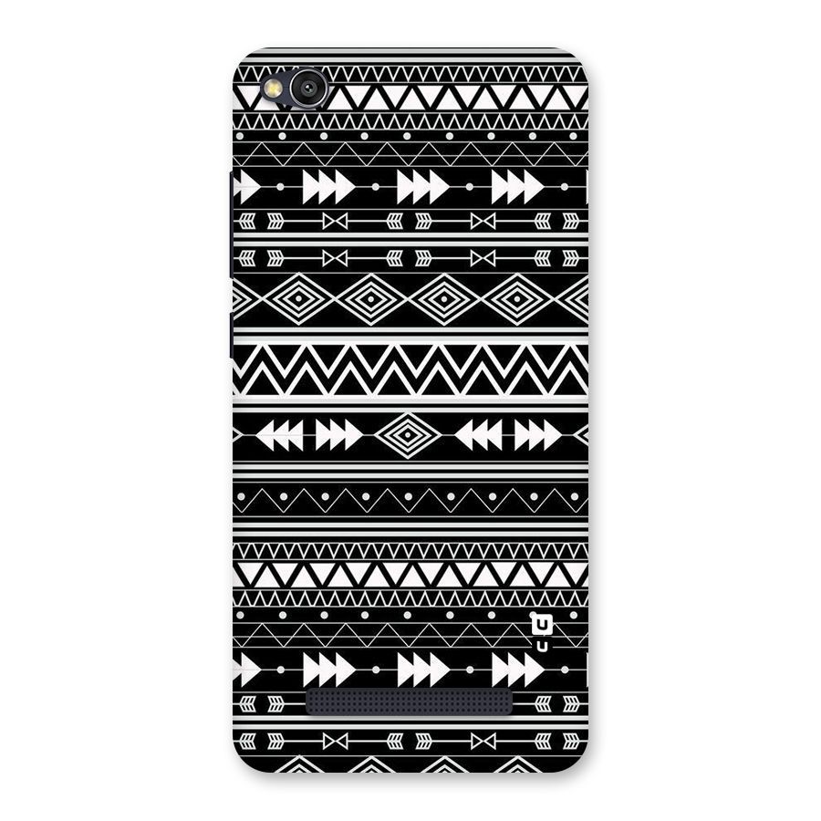 Black Aztec Creativity Back Case for Redmi 4A