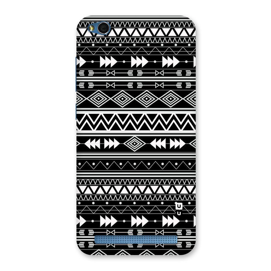Black Aztec Creativity Back Case for Redmi 5A
