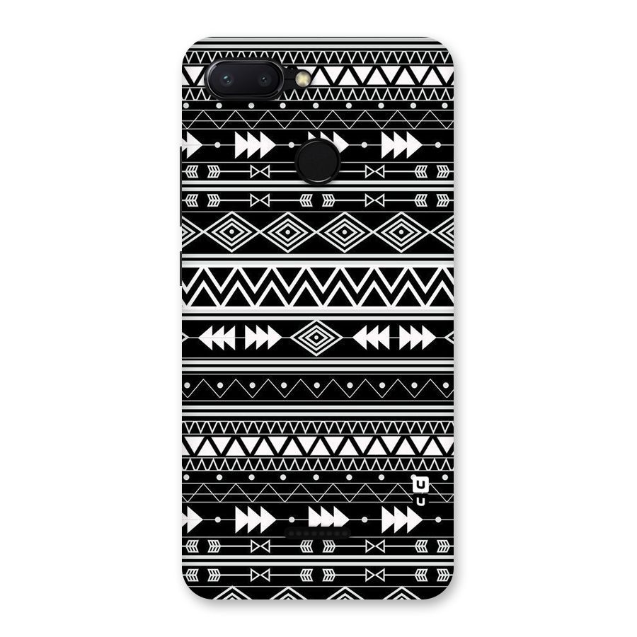 Black Aztec Creativity Back Case for Redmi 6