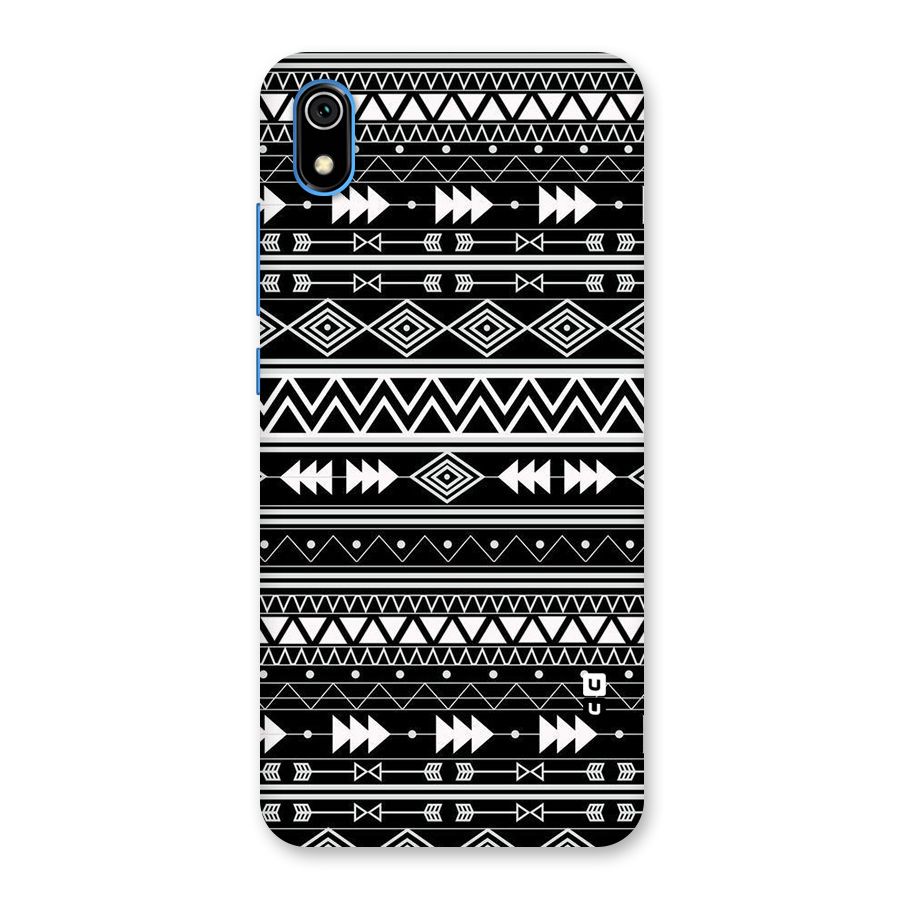 Black Aztec Creativity Back Case for Redmi 7A
