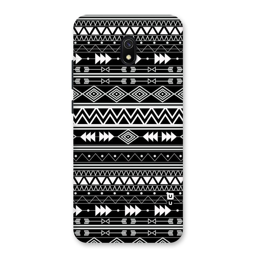 Black Aztec Creativity Back Case for Redmi 8A