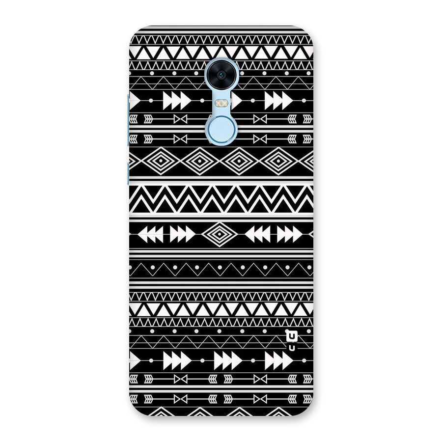 Black Aztec Creativity Back Case for Redmi Note 5