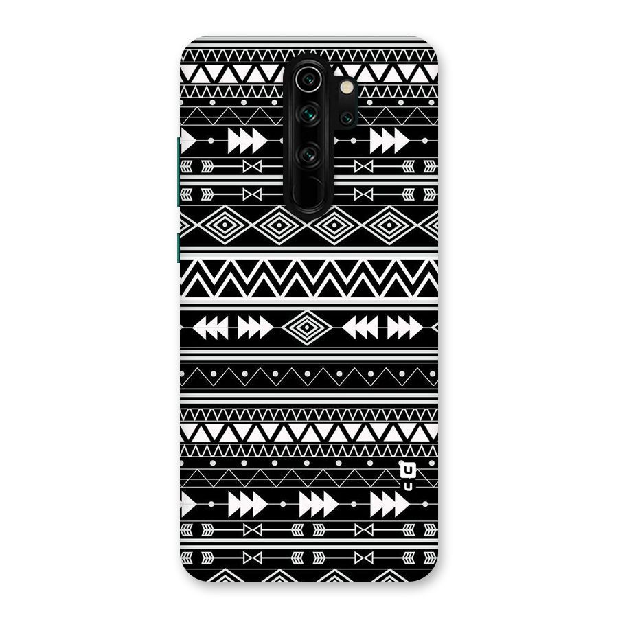 Black Aztec Creativity Back Case for Redmi Note 8 Pro