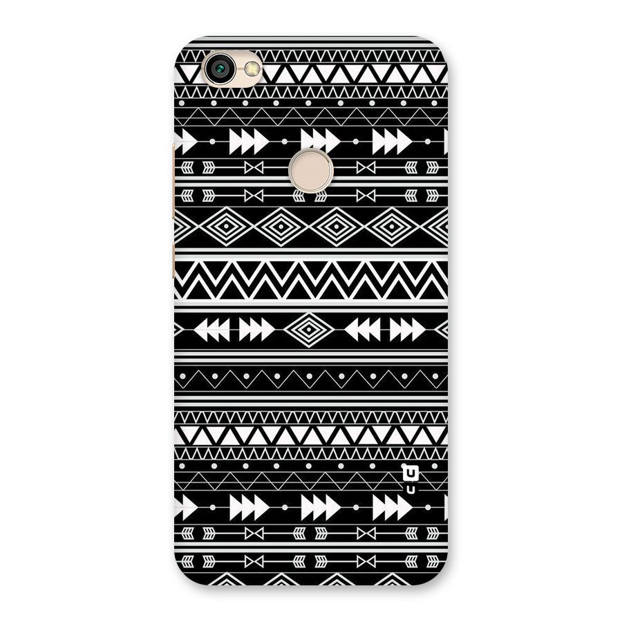 Black Aztec Creativity Back Case for Redmi Y1 2017