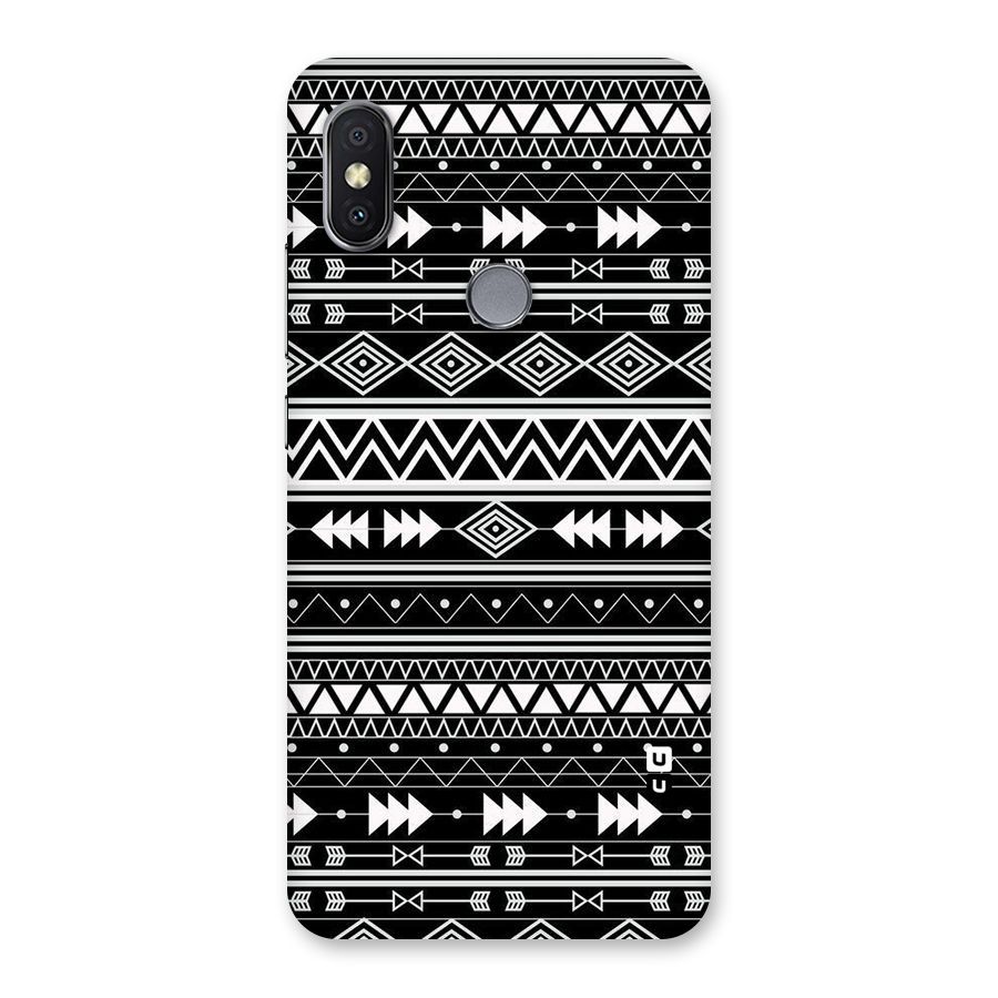 Black Aztec Creativity Back Case for Redmi Y2