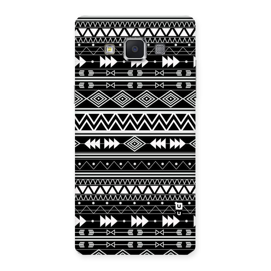 Black Aztec Creativity Back Case for Samsung Galaxy A5
