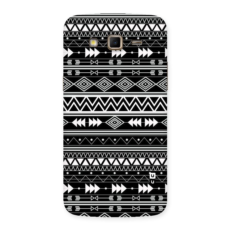 Black Aztec Creativity Back Case for Samsung Galaxy Grand 2
