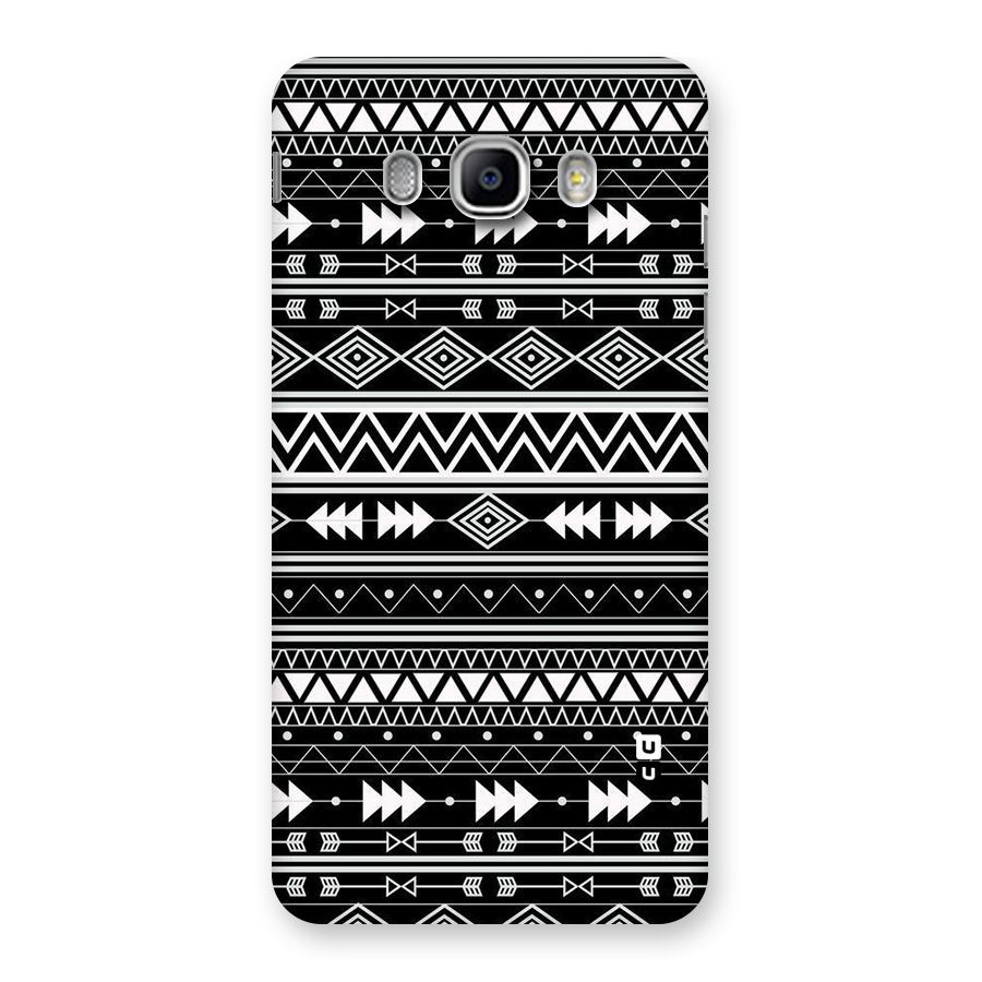 Black Aztec Creativity Back Case for Samsung Galaxy J5 2016