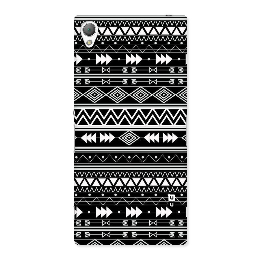 Black Aztec Creativity Back Case for Sony Xperia Z3