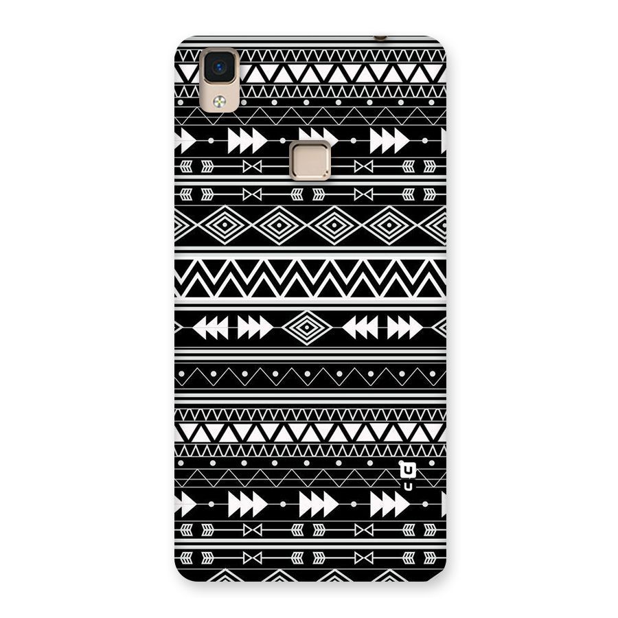 Black Aztec Creativity Back Case for V3 Max