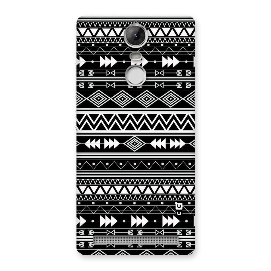 Black Aztec Creativity Back Case for Vibe K5 Note