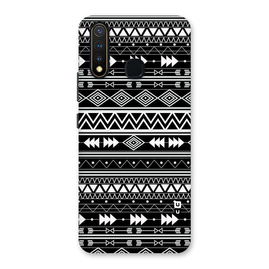 Black Aztec Creativity Back Case for Vivo Y19