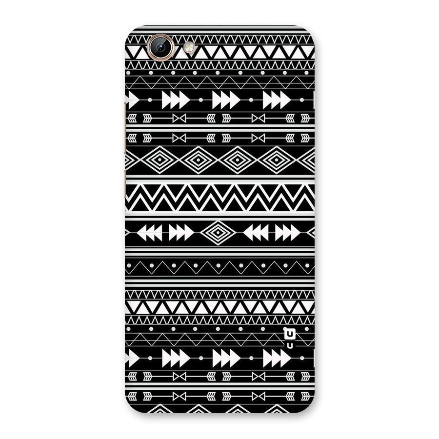 Black Aztec Creativity Back Case for Vivo Y71