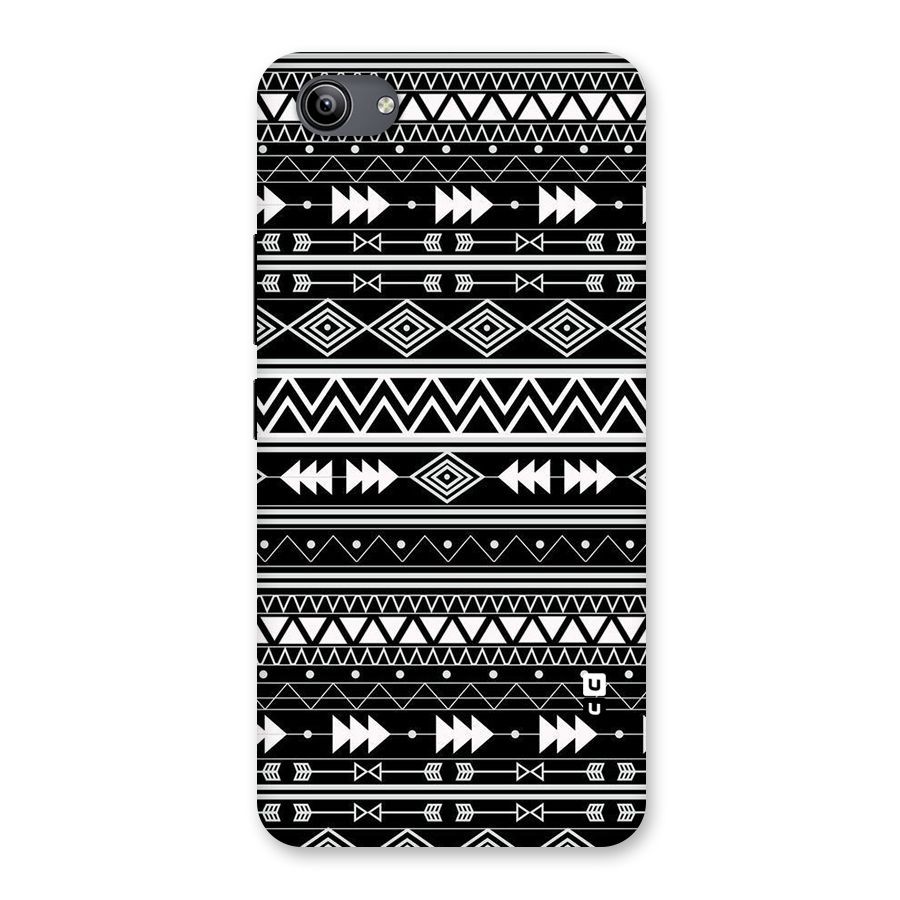 Black Aztec Creativity Back Case for Vivo Y81i